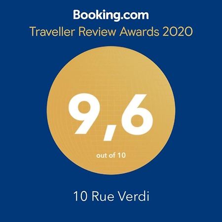10 Rue Verdi Nice Eksteriør bilde