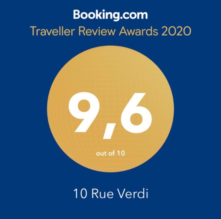 10 Rue Verdi Nice Eksteriør bilde